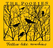 Poozies Yellow like Sunshine